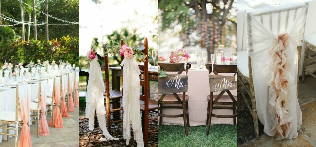 sillas decoración bodas