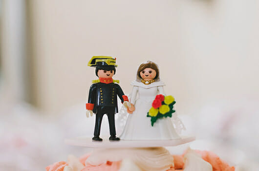 Muñecos originales para tu tarta de bodas - Mi Boda